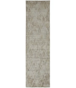 Feizy Elias 6718F GRAY/BROWN Area Rug 2 ft. 9 in. X 10 ft. Runner