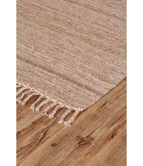 Feizy Brady Casual Stripes, Brown/Red/Ivory, 9' x 12' Area Rug