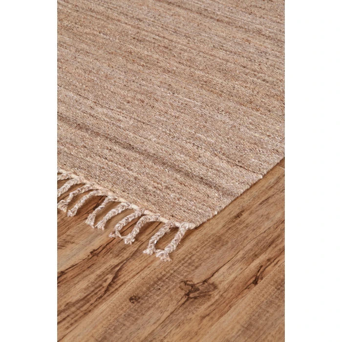Feizy Brady Casual Stripes, Brown/Red/Ivory, 9' x 12' Area Rug
