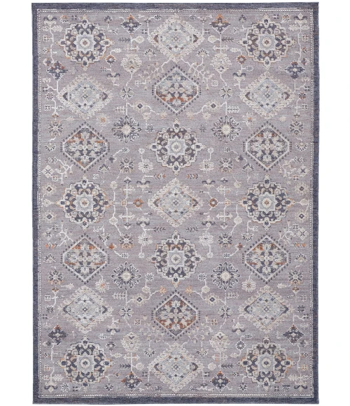 Feizy Francisco Southwestern Ornamental Rug, Gray/Charcoal Gray, 12' x 15' Area Rug