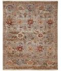 Feizy Leylan Casual Floral & Botanical, Brown/Tan/Gray, 3'-6" x 5'-6" Area Rug