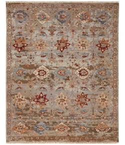 Feizy Leylan 0583F GRAY Area Rug 2 ft. X 3 ft. Rectangle