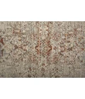 Feizy Kaia Casual Distressed, Tan/Ivory/Orange, 2'-6" x 8' Runner