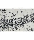Feizy Coda Industrial Abstract, Black/White, 2' x 3' Accent Rug