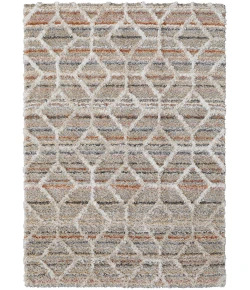 Feizy Mynka 39ICF BEIGE/MULTI Area Rug 7 ft. 11 in. X 10 ft. Rectangle