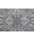 Feizy Belfort Vintage Medallion, Ivory/Blue, 10' x 14' Area Rug