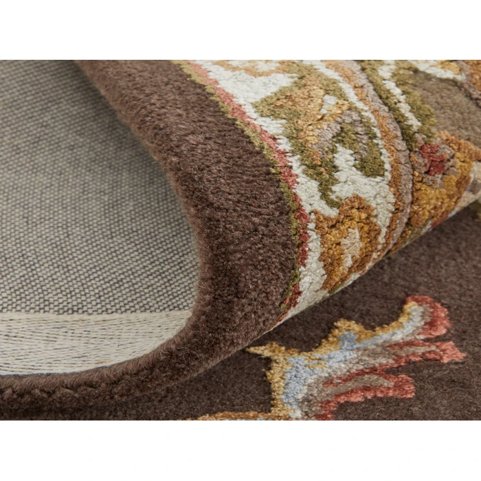 Feizy Prescott BROWN PCT8937F 5 ft. X 8 ft. Rectangle Rug
