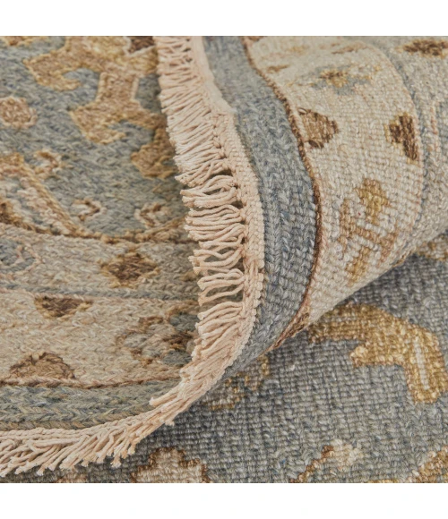 Feizy Corbitt Classic Oriental, Blue/Gray/Ivory, 2'-6" x 12' Runner