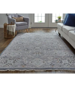 Feizy Francisco 39EAF GRAY/CHARCOAL Area Rug 12 ft. X 15 ft. Rectangle
