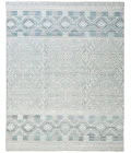 Feizy Payton GRAY/BLUE 9806495F 2 ft. X 2 ft. Square Rug