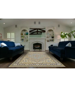 Feizy Goshen 0638F DARK GRAY/CHARCOAL Area Rug 5 ft. 6 in. X 8 ft. 6 in. Rectangle