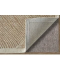 Feizy Winston Tan/Ivory WNS8B02F 9ft. x 12ft. Rect. Rug