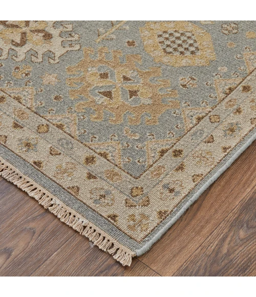 Feizy Corbitt Classic Oriental, Blue/Gray/Ivory, 2'-6" x 12' Runner