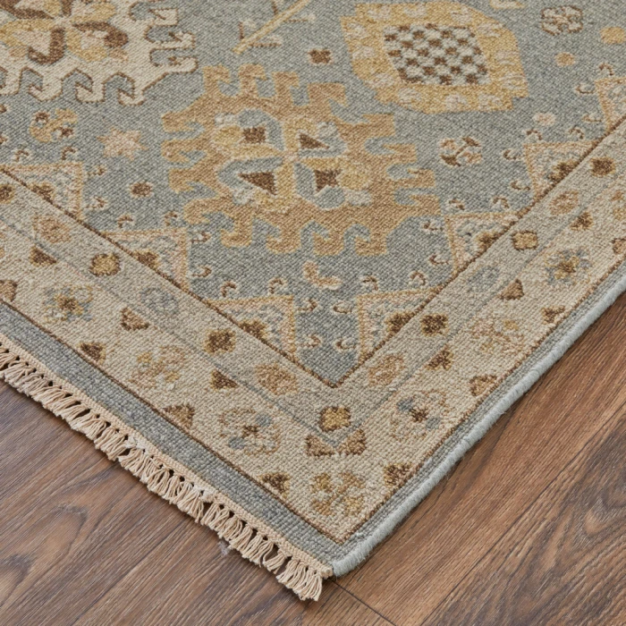 Feizy Corbitt Classic Oriental, Blue/Gray/Ivory, 2' x 3' Accent Rug