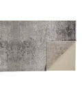 Feizy Sarrant Bohemian & Eclectic Medallion, Gray/Ivory/Tan, 9'-6" x 12'-7" Area Rug