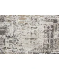 Feizy Vancouver Contemporary Abstract Rug, Ivory/Charcoal Gray, 2'-10" X 7'-10" Area Rug