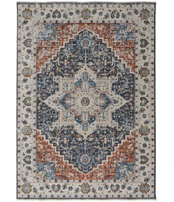 Feizy Kaia 39HTF BLUE/RED Area Rug 12 ft. X 15 ft. Rectangle