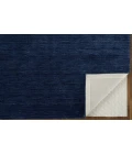 Feizy Luna Casual Solid, Blue, 9'-6" x 13'-6" Area Rug