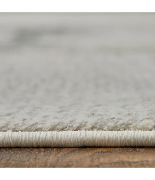 Feizy Clio Bohemian & Eclectic Abstract, Ivory/Blue/Brown, 9' x 12' Area Rug