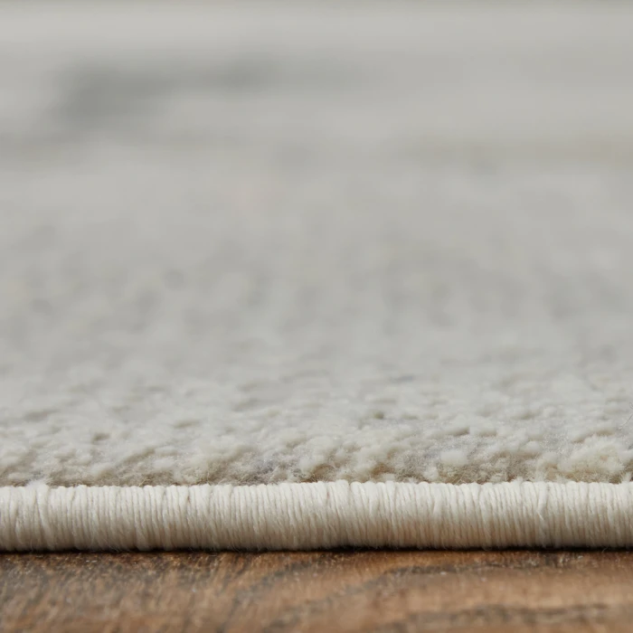 Feizy Clio Bohemian & Eclectic Abstract, Ivory/Blue/Brown, 12' x 15' Area Rug