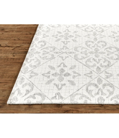 Feizy Rhett IVORY/GRAY 868I8073 8 ft. X 10 ft. Rectangle Rug