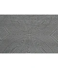 Feizy Azeri IV Industrial Geometric, Gray/Taupe, 10' x 13'-2" Area Rug