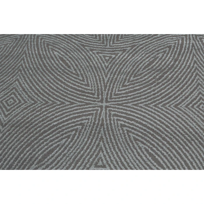 Feizy Azeri IV Industrial Geometric, Gray/Taupe, 10' x 13'-2" Area Rug