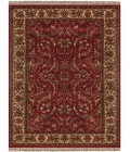 Feizy Edmonton RED/IVORY 3556520F 8 ft. X 8 ft. Round Rug