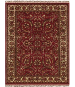 Feizy Edmonton RED/IVORY 3556520F 8 ft. X 8 ft. Round Rug