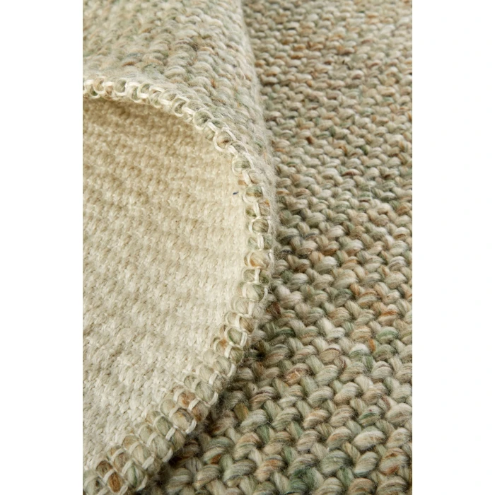 Feizy Naples Space Dyed In/Outdoor Flatweave, Olive/Sage Green, 8ft x 10ft Area Rug