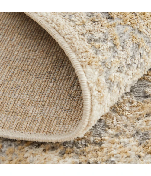 Feizy Camellia Casual Floral & Botanical, Gray/Ivory, 4'-3" x 6'-3" Accent Rug