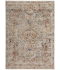 Feizy Kaia Vintage Medallion, Tan/Orange/Red, 3' x 5' Accent Rug