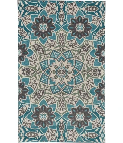 Feizy Harlow 3334F AQUA Area Rug 10 ft. X 13 ft. 2 in. Rectangle
