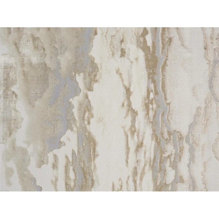 Feizy Aura Casual Abstract, Ivory/Tan/Gray, 12' x 18' Area Rug