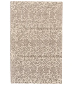Feizy Enzo 8735F IVORY/TAUPE Area Rug 9 ft. 6 in. X 13 ft. 6 in. Rectangle