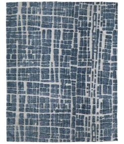 Feizy Colton Blue/Ivory 8748A58F 9 ft. 6 in. X 13 ft. 6 in. Rect. Rug