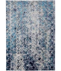 Feizy Indio Bohemian & Eclectic Diamond, Blue/Ivory/Gray, 9'-2" x 12' Area Rug