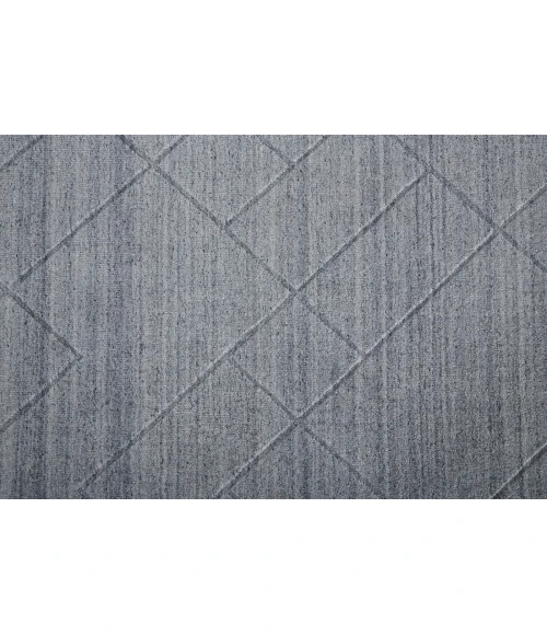 Feizy Redford Minimal Viscose Rug, Blue/Gray, 10' x 14' Area Rug