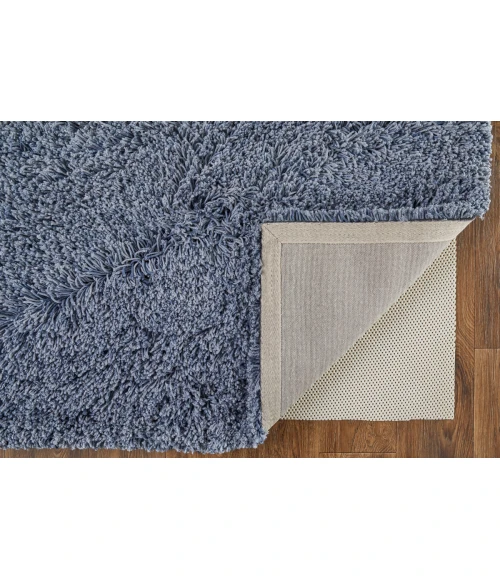 Feizy Stoneleigh Luxury & Glam Solid, Blue, 9' x 12' Area Rug
