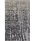 Feizy Kano Industrial Abstract, Black/Gray/Ivory, 2'-7" x 8' Runner