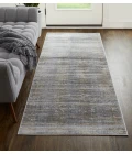 Feizy Laina Rustic Distressed, Taupe/Silver/Tan, 3' x 10' Runner