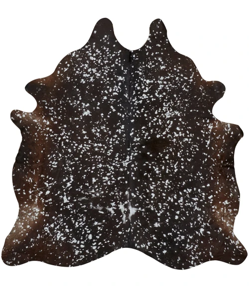 Feizy Ellyse Cabin & Lodge Animal Print, Silver/Brown, Large Shaped Rug