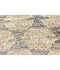 Feizy Neela Mid-Century Modern Geometric, Yellow/Brown, 5'-6" x 8'-6" Area Rug