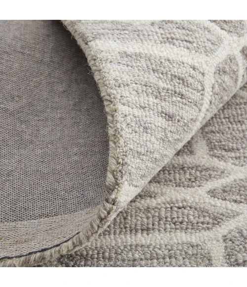 Feizy Rhett Classic Trellis & Lattice, Taupe/Ivory/Gray, 8' x 10' Area Rug