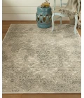 Feizy Prasad Vintage Distressed, Ivory/Gray/Black, 8' x 11' Area Rug