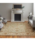 Feizy Wagner Classic Oriental, Tan/Brown/Green, 8' x 10' Area Rug