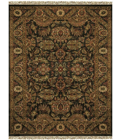 Feizy Edmonton CHARCOAL/CHARCOAL 3556522F 6 ft. X 6 ft. Round Rug