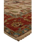 Harounian Antique Heriz Ivory - Rust 101 8 ft. X 10 ft. Rectangle Rug