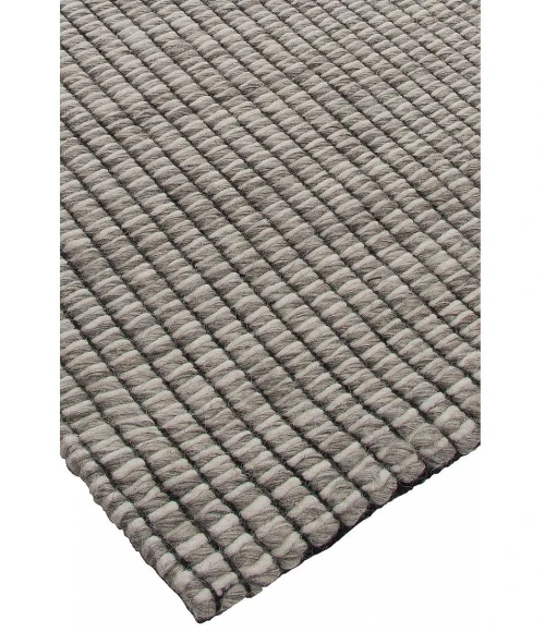 Harounian Dorset Black - Grey DO-103 10 ft. X 14 ft. Rectangle Rug