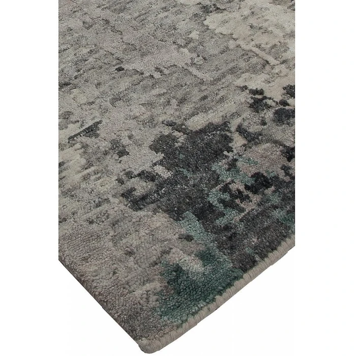 Harounian Fantasy Grey - Green FA-626 8 ft. X 10 ft. Rectangle Rug